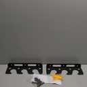 Olympic Wall Mounted Barbell Storage Rack Holder Stand Hanger, Wall Mounted Weight Dumbbell Rack for Olympic Barbell, Curl Bar, Commercial or Home Gym Accessory