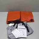 Inflatable Toddler Travel Bed with Safety Bumpers & 2 Mins Auto Inflation Pump, Portable Toddler Kids Air Mattress with Carry Bag for Home Grandma's Sleepovers Travel Camping, 330lbs Support (Red)