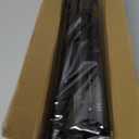 2PCS Black Tension Rods for Windows 28 to 48 Inch Adjustable Curtain Rod 7/8" Diameter Rust-Free Spring Tension Curtain Rod No Drilling Small Shower Rods for Bathroom Doorway Kitchen Closet