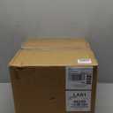 KERUITA Ceramic Plant Pots Set of 3 – Square Indoor Planters with Drainage Hole, Mesh Pad & Stopper – Decorative 5/7/9 Inch Flower Pots for Home Office-Green