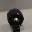 Koonie USB Clip on Fan, Strong Wind Ultra Quiet Small Desk Fan with Strong Clamp, More Than 360° Adjustable, 3 Speeds USB-C Corded Powered, Mini Personal Fan for Home Office Desktop Black