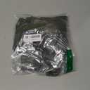 Smile Fish Women Crewneck Loose Fit Tunic Tops Short Sleeve Dressy Casual Summer Long Tee Shirts to Wear with Leggings Cotton Olive Green,XL