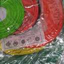 Baquler 24 Pcs Juneteenth Decorations Juneteenth Paper Lantern Decor Black Red Green Yellow Assorted Round Hanging Lanterns for Africa American Independence Celebrate Freedom Party Supplies