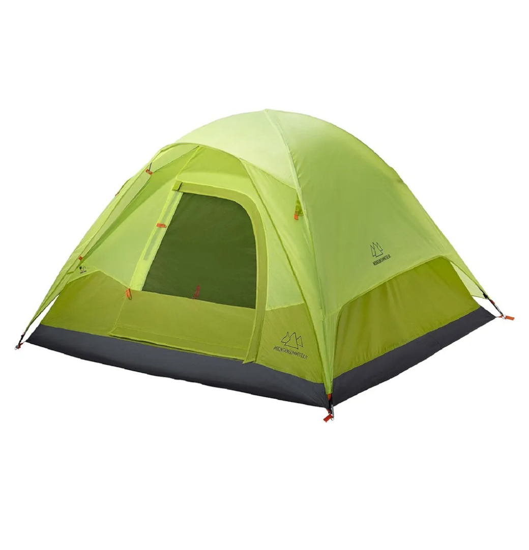 Mountain Summit Gear Campside Dome Tent, 3/4/6-Person Camping Tent, Camping Gear for The Outdoors, Backpacking Tents for Camping (by Caddis Sports Inc.)