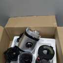 Juicer Machines, Cold Press Juicer with Wide Feed Chute, Slow Masticating Juicers for Whole Vegetables & Fruits, High Juice Yield, Easy to Clean, Large Auger, Light Silver