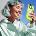 4 x GVIEWIN Magnetic for iPhone 16 Pro Max Case Compatible with Magsafe, [Screen & Camera Lens Protector] Fashion Pattern Translucent Shockproof Phone Cover for 16 Pro Max 6.9" (You Got This/Green)