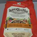 Stella & Chewy's SuperBlends Raw Coated Wholesome Grains Grass-Fed Beef, Beef Liver & Lamb Recipe with Superfoods, 3.5 lb. Bag