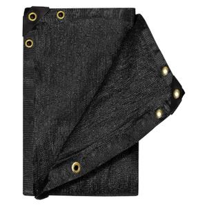 E.share 40% Black Shade Cloth for Garden - 6 Ft X 14 Ft Sun Shades Netting Outdoor Patio with Grommets, for Plant Covers,Porch Screen,Pergola,Greenhouse,Chicken Coop,Car Barn Kennel