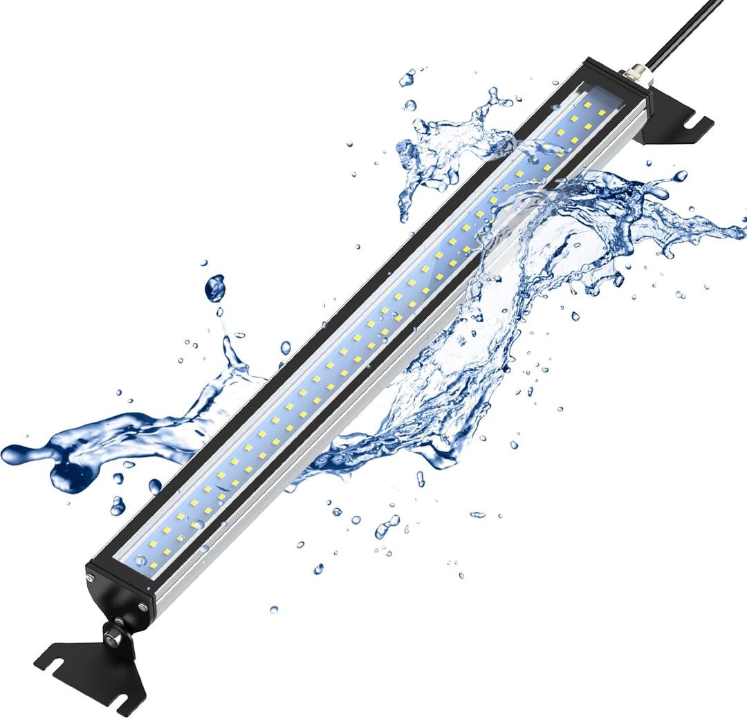 2025 XINYIQI LED Workshop Light,IP66 Waterproof Lamp,Aluminum Alloy Explosion-Proof Lamp,CNC Machine Work Tube Light,Industrial Lighting for Machine Tools Lathe and Garage 110V (30W)