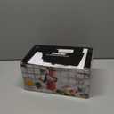 Geedel Rotary Cheese Grater, Kitchen Mandoline Vegetable Slicer with 3 Interchangeable Blades, Easy to Clean Rotary Grater Slicer for Fruit, Vegetables, Nuts (White)