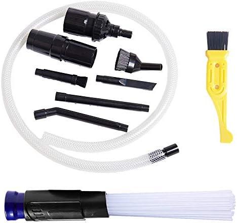 ECOMAID 1-1/4inch & 1-3/8'' Vacuum Attachments Mini Micro Tool Attachment 9 Piece Set