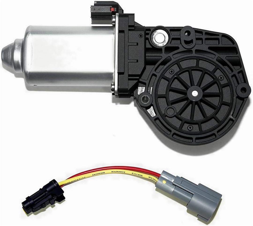 Power Window Lift Motor Replacement Compatible with 2000-2005 Ford Excursion 2000-2010 Ford F250 F350 Super Duty Window Lift Motor Front Left Position Replace # 742-260