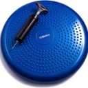 Wobble Cushion Balance Disc - Wobble Disc & Wiggle Seat, Balance Pads for Physical Therapy, Wobble Disk, Sensory Room Equipment - Wobble Seat (Blue)