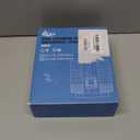 AQQA Aquarium Electric Power Sponge Filter,3W/5W Silence Submersible Foam Filter,Sponges Bio Ceramic Media Balls Double Filter for Saltwater Freshwater Fish Tank (S)