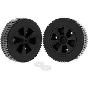 G437-0037-W1 7 Inch Grill Wheels Replacement Parts for Charbroil Grill Replacement Parts BBQ Wheels Kit 463347017 463376017 463436215 Charbroil Performance Gas2coal Parts Kenmore 415.16537900