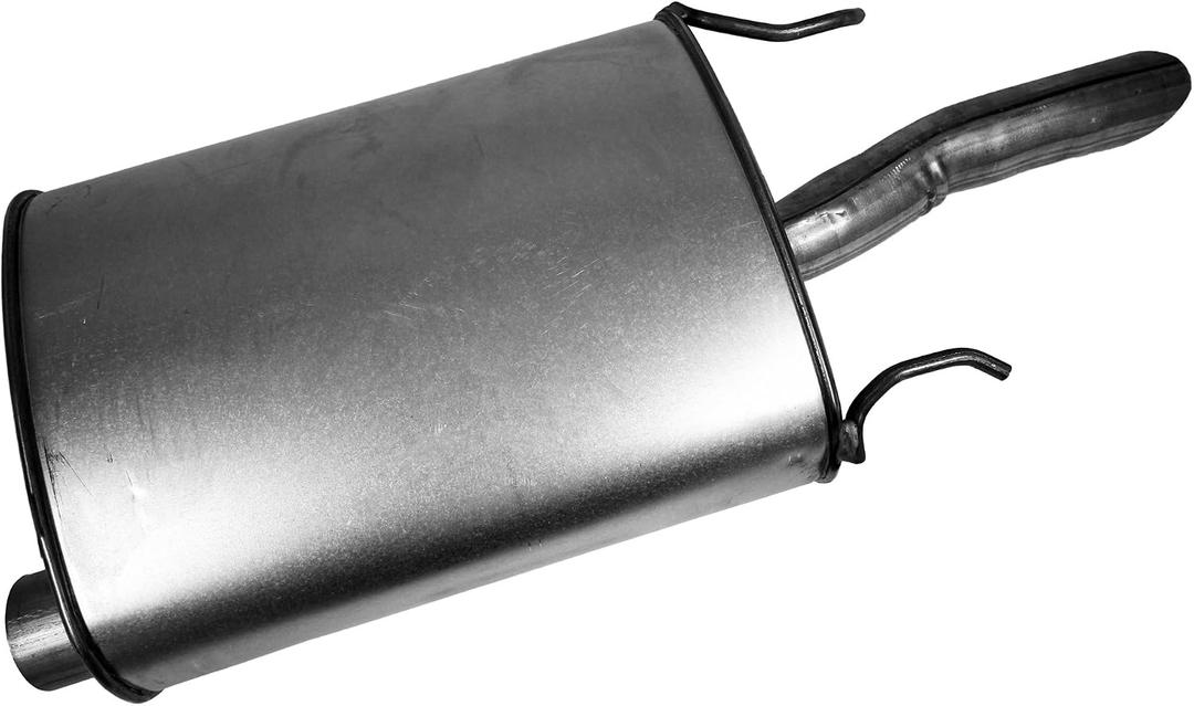 Walker Quiet-Flow SS 21558 Direct Fit Exhaust Muffler 2.25" Inlet (ID) 2.25" Outlet (OD) for Chevrolet Impala