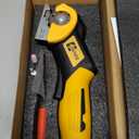 Cordless Electric Scissors Fit for DeWALT 20v Max Battery 440RPM Powerful Fabric Cutter Powerful For Cardboard Carpet Plastic(Battery not included, Added replacement blade)