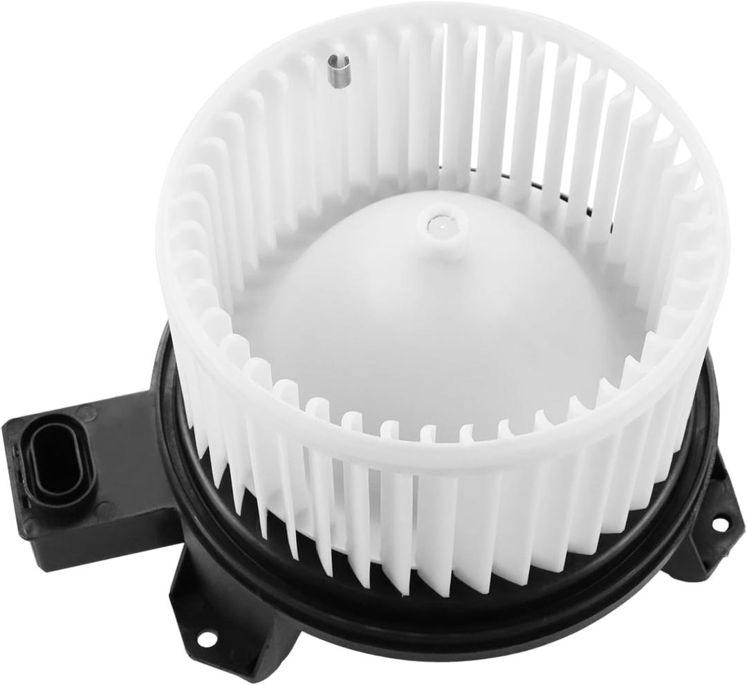 HVAC Blower Motor with Fan Cage Fit for 2005-2009 Ford Mustang (Only for Submodel Base, GT, Shelby GT, Bullitt, Shelby GT500, Shelby GT500KR), 700185 4R3Z-19805-AA 4R3Z-19834-BA Heater Blower Motor