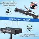 BlessReach Economy Knee Scooter, Steerable Knee Walker, Foldable Knee Scooters for Foot Injuries Adult Best Crutches AlternativeKnee Scooter for Adults.(Blacks)