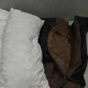 MIHIKK Waterproof Dog Bed Medium Size Dog Orthopedic Dog Beds for Crate with Removable Washable Cover Egg-Crate Foam Pet Pad Mat with Anti-Slip Bottom, 35x22 Inch, Brown