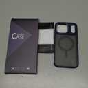 Magnetic 3 in 1 for iPhone 17 Pro Max Case, [Omni-Directional Protection] with 1x Screen Protector + 1x Camera Cover, [Seamless Work with Magsafe] Protective Silm Case for iPhone 17 Pro Max Deep Blue