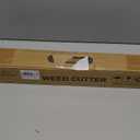 60 INCH Weed Grass Cutter with Double-Edged Serrated Sharp Steel Blade, Weed Cutter Tool, Manual Weed Whacker, Grass Whip, Stand Up Heavy Duty Weeder Tool with Long Handle for Weeds Yard