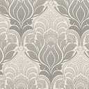 NuWallpaper NU2396 Grey Charisma Peel & Stick Wallpaper , Gray