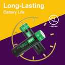 18W Rechargeable Battery case Set Ideal for Flashlights, Headlamps, Doorbells, RC Cars & Outdoor Garden Lights