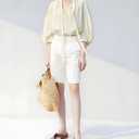 COFACE Flip Flops for Women with Comfortable Arch Support Ladies Fashion Lightweight Wedge Flip Flops Summer Soft Cushion Platform Thong Sandals for Beach (Brown)