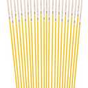 Blazer International 381YDM-24 Yellow 48-Inch Fiberglass Pole Reflective Driveway Marker, 24 Pack