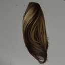 Lace Front Hair Toppers with Band for Women 5.5x4 Pre-cut Closed Lace Hairline Synthetic Straight Hair Wear and Go Glueless Toppers for Beginners Bernstein