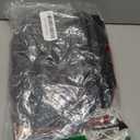 Sumind 5 Pieces Halloween Party Judge Robe Cosplay Costume Accessory Includes Pearl Earring Wooden Courtroom Gavel Pearls Beads Necklace Glasses for Women Men Halloween Judge Cosplay