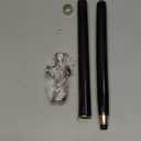 Deluxe Brass Walking Stick with Silver Handle, Elegant Support Cane for Men and Women