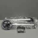 Drive Medical Deluxe Extended Height 5" Walker Wheels and Legs Combo Pack, Gray, 5"