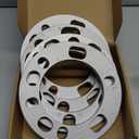 1/2 inch (12mm) 5x5.5 and 6x5.5 Wheel Spacers Compatible with Silverado Tahoe Avalanche GMC Yukon Suburban Dodge Ram 1500, Pack of 4