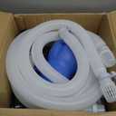 DeeprClean 300GPH Pool Filter Pump for Small Above Ground Pools, Promoted Water Circulation & Filtration, Fits Type-I Filter Cartridge,ETL Certified Small Pool Pump with GFCI for Safe Protection -Blue