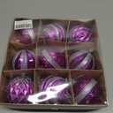 Christmas Ornaments Set 9ct Christmas Tree Decoration Ornament Balls Decor Baubles for Xmas Trees Decor Holiday Party Wedding Decoration