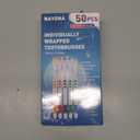 Navona 50 PCS Premium Individually Wrapped Bulk Toothbrush Pack, Disposable Toothbrushes, Kids Toothbrush, Medium Soft Bristle Toothbrushes, Ergonomics Handle, Perfect for Travel Hotel Donation