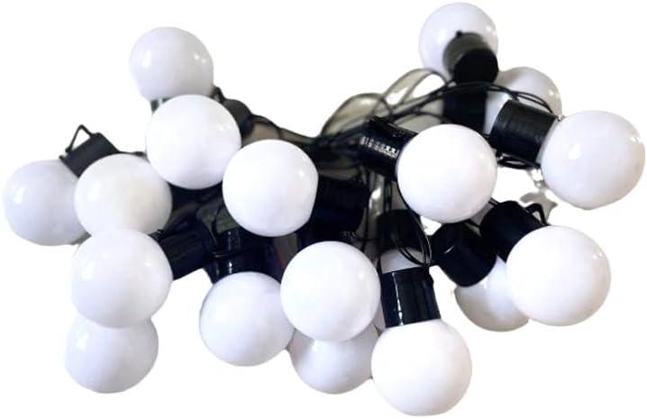 LED Outdoor Camping Lights, Battery/USB Powered, Decorative Ball Lights for Canopy TentWarm Light 5m 20USB Model