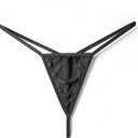 Women's Sexy Lace Lingerie Dress Cupless Strappy Chemise Babydoll Nightwear (Black, L)