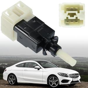 6-Pin Brake Light Switch Compatible with Mercedes-Benz C-Class, E-Class, G-Class, ML, SLK (1998-2011) - Replaces 0015456409, 0015453109, SLS-384