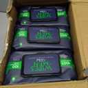 Pursonic Soft Mint Flushable Wipes for Men - 12 Packs of 100ct (1,200 Total) - Plant-Based Face & Body Wipes with Aloe Vera & Vitamin E - Extra Large for Gentle & Thorough Cleansing