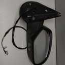 Right Black Power Folding Side Mirror Compatible with 2007-2014 GMC Sierra Yukon/Chevy Avalanche Silverado Suburban Tahoe Heated/with Turn Signal/Puddle Light Passenger Mirrors