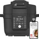 Instant Pot 6.5 Quart Duo Crisp Ultimate Lid with WIFI, 13-in-1 Air Fryer and Pressure Cooker Combo, Saut, Slow Cook, Bake, Steam, Warm, Roast, Dehydrate, Sous Vide, & More, Includes App with Recipes