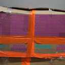 Drive Medical 10257BL-1 4 Wheel Rollator Walker With Seat, Steel Rolling Walker, Height Adjustable, 7.5" Wheels, Removable Back Support, 300 Pound Weight Capacity, Blue