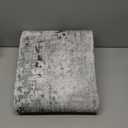 3x10 Ft Long Runner Rug for Hallway and Kitchen – Non-Slip Washable Floor Runner for Indoor Entryway, Bedroom, Living Room,Modern Abstract Low-Pile Thin Carpet (Grey)