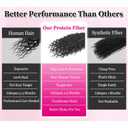Boho Crochet Braids Pure Protein Fiber Close to Human Hair 24 Inch Goddess Box Braids with Soft Curls Bohemian Braids Crochet Hair for Black Women (24Inch #27)