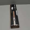 1 1/4 Inch Extra Long Barrel Curling Wand, Ceramic Tourmaline Curling Wand Professional Dual Voltage with Adjustable Temperature