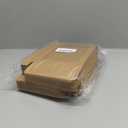 60 Pcs Greeting Card Storage Box,4.5 x 6 x 1 Inch Greeting Card Boxes Kraft Paper Box with PVC Transparent Window Bulk Frame Photo Storage Envelope (Kraft, 4.5 x 6 x 1 Inch) (Brown)