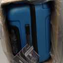 InUSA ENDURANCE Luggage with Spinner Wheels | Durable Lightweight Hardside Suitcase, Spacious Travel Bag with Handle and Trolley | 28-Inch Large Checked Luggage | Teal